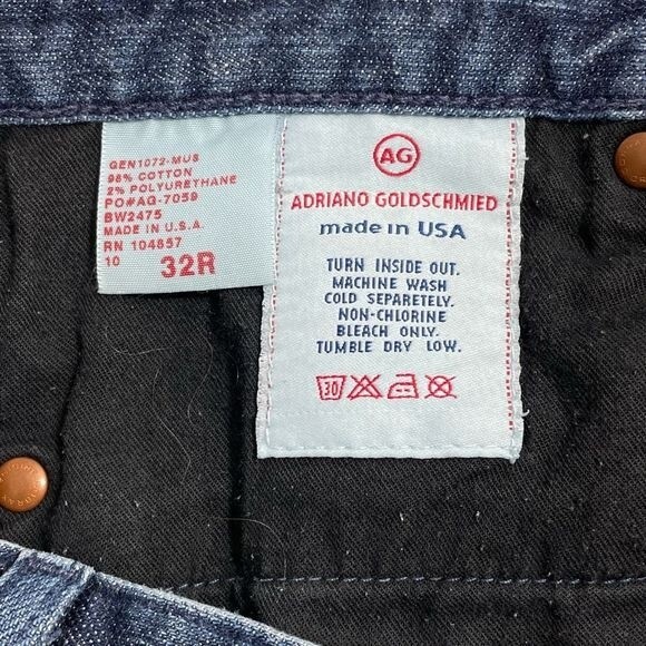 AG Adriano Goldschmied The Club Women's Bootcut Denim Jeans Stone Wash Size 32 - Picture 4 of 5
